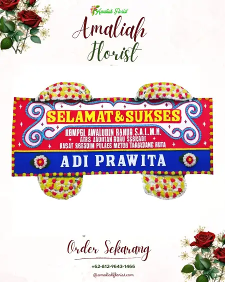 Papan Bunga Ucapan Selamat Siwalanrejo